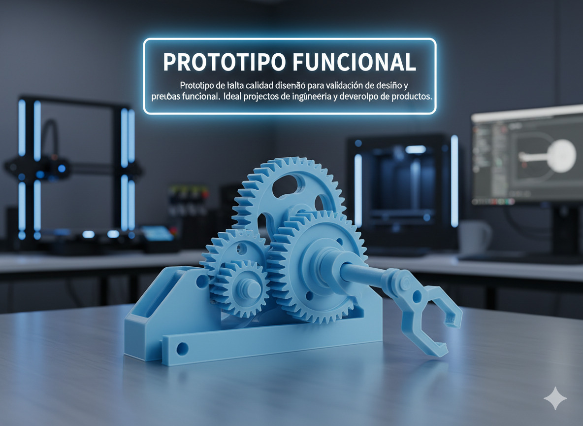 Prototipo funcional de impresión 3D